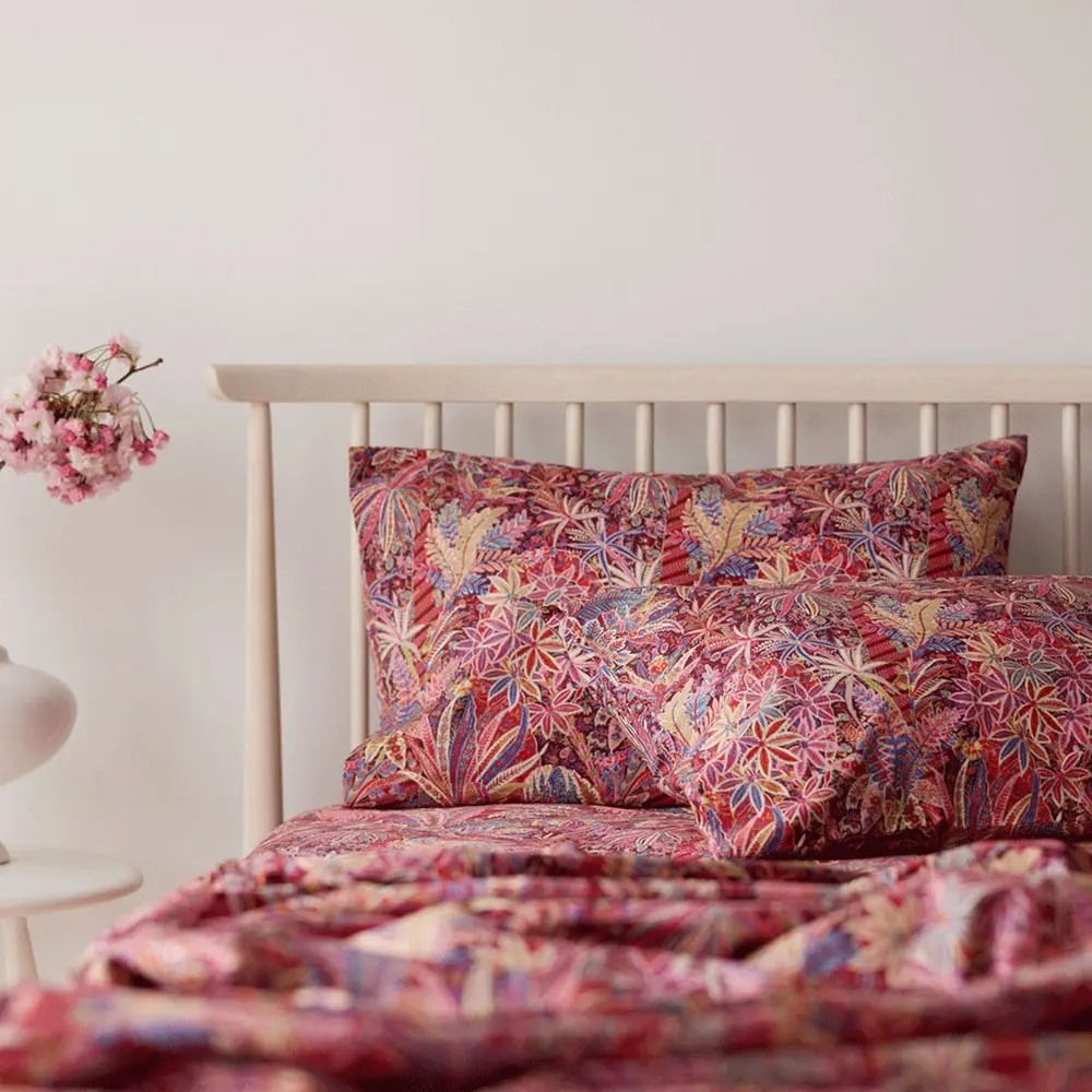 George Street Pillowcase Made With Liberty Fabric